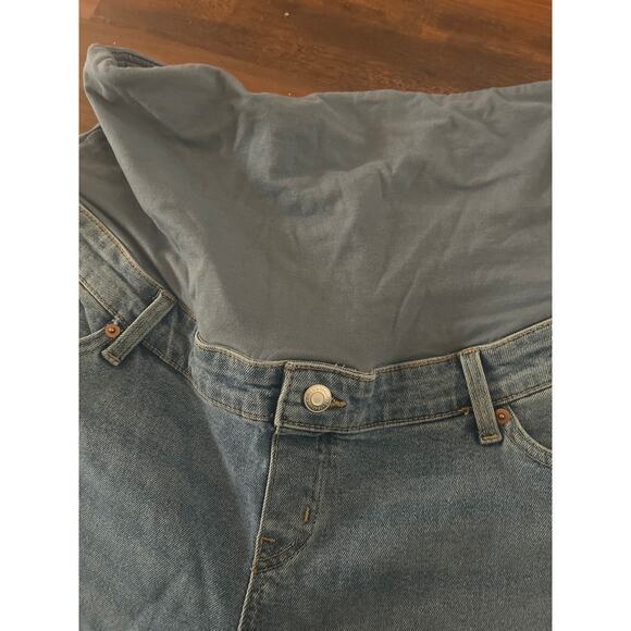 H&M Mama Slim/High Rib Maternity Jeans Large NWT - Picture 9 of 10